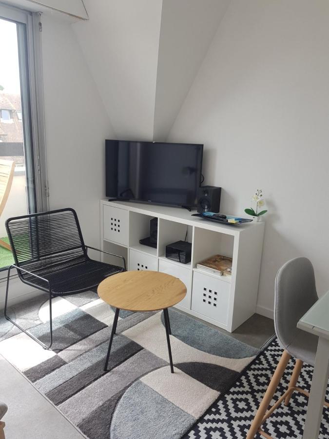 Appartement Liza 2 Pieces Vue Mer A Cabourg Exteriör bild