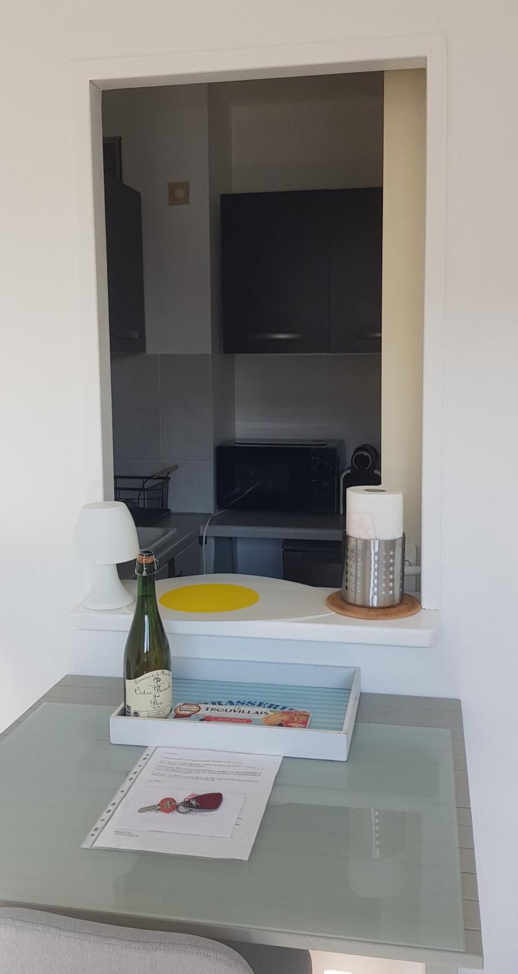 Appartement Liza 2 Pieces Vue Mer A Cabourg Exteriör bild
